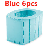 Portable Travel Folding Toilet Urinal Mobile Seat For Camping Hiking Auto Power Premium