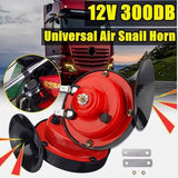 2PC 12V 300DB Super Speaker Train Air Horn Waterproof Motorcycle Car Truck SUV Boat Auto Power Premium