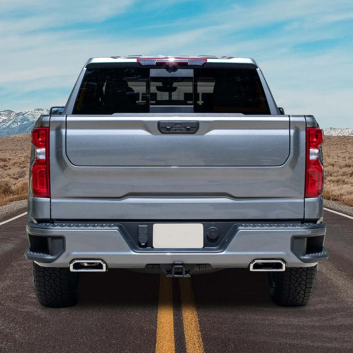 Rear Step Bumper Assembly