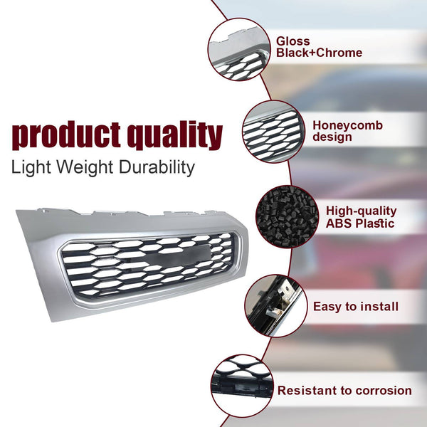 Gloss Black front grille