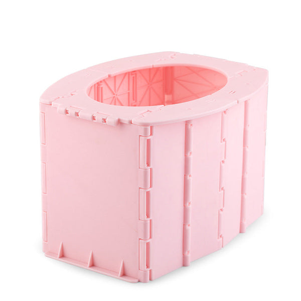 Portable Travel Folding Toilet Urinal Mobile Seat For Camping Hiking Auto Power Premium